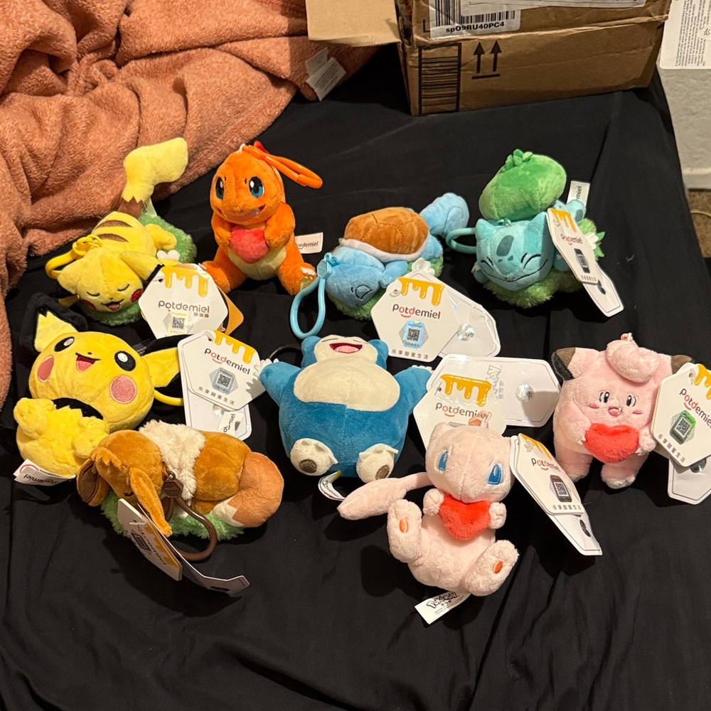 Pokemon Plush Toy Set